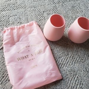 Silicon wine glasses